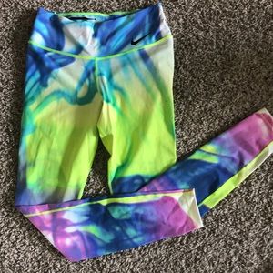 Nike Legendary Dri Fit Yoga Tie Dye Pants